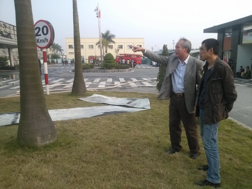 Tan hoang sau đám cháy KCN Yên Phong ảnh 8